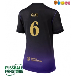 Barcelona Paez Gavi #6 Replik Auswärtstrikot Damen 2026-27 Kurzarm